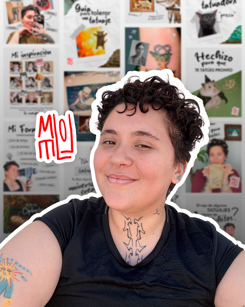 Mello Tiziano, tatuadora — Caso de éxito Digital by KMI